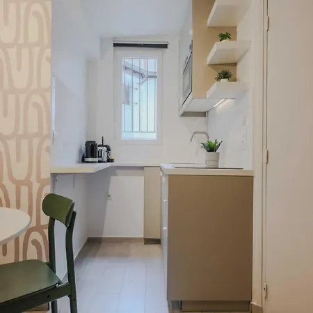 Welcoming For 2 People - Epinettes Apartment Paris